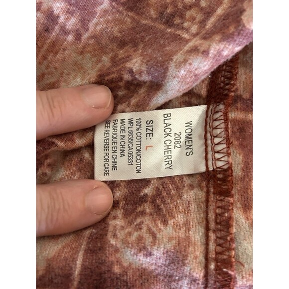 Women’s Autumn Orange WOOLRICH Button Up Shirt, Size L Cozy Fall Fairy Office - Picture 7 of 8